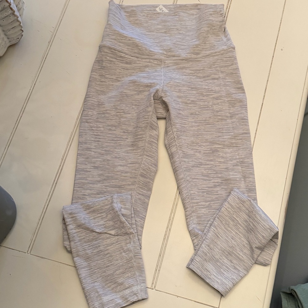 lululemon athletica Light Gray Leggings